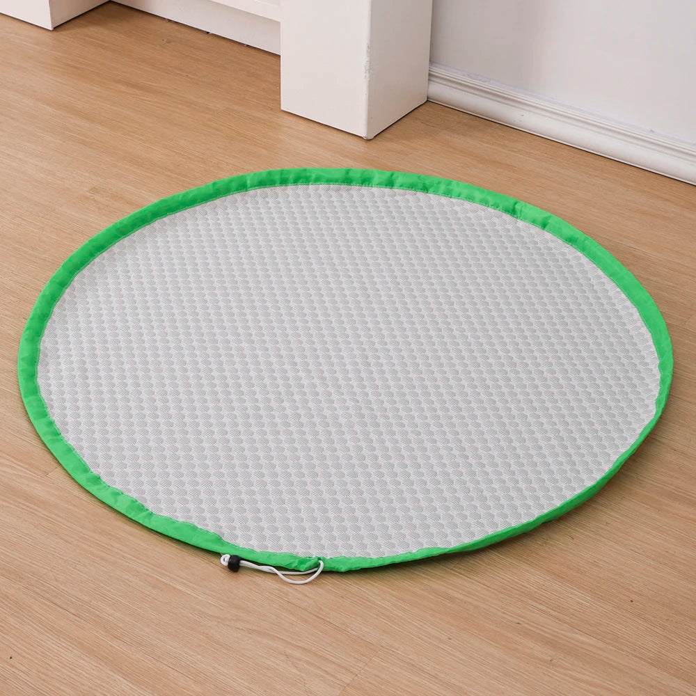 New Ice Silk Adjustable Dog Sofa Mat Summer Cooling Pet Cover Breathable Round Small Cat Bed Cushion Accessories