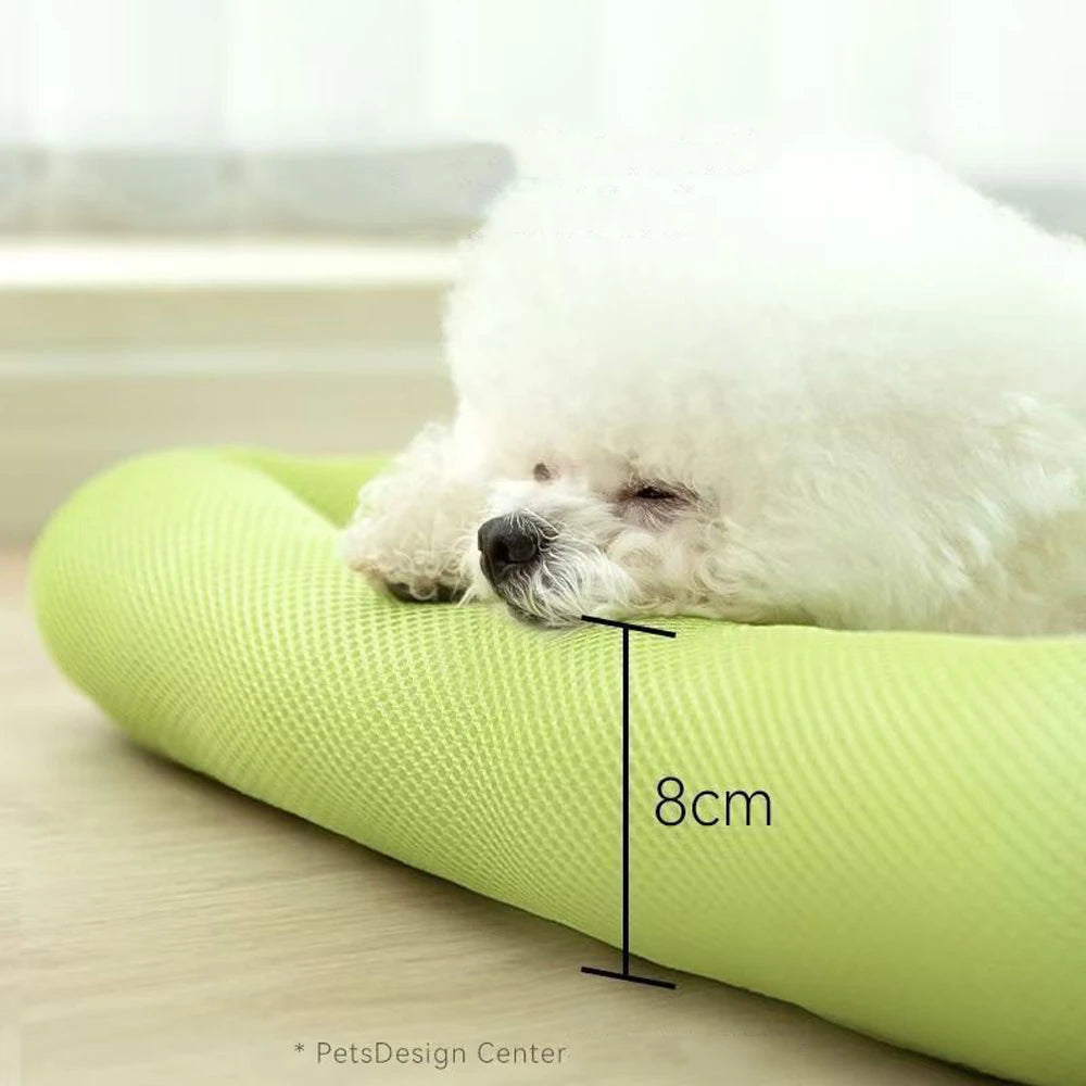 Cooling Puppy Bed Summer Dog Supplies Mat Accessory for Small Breeds Dogs Medium Pet Large Beds Sofa Blanket Baskets Fluffy Cats