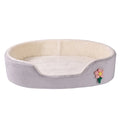 Winter Warm Detachable Small Dog Bed Elastic Round Medium Dog Basket Soft Dog Cushion House Cat Bed Kennel Accessories