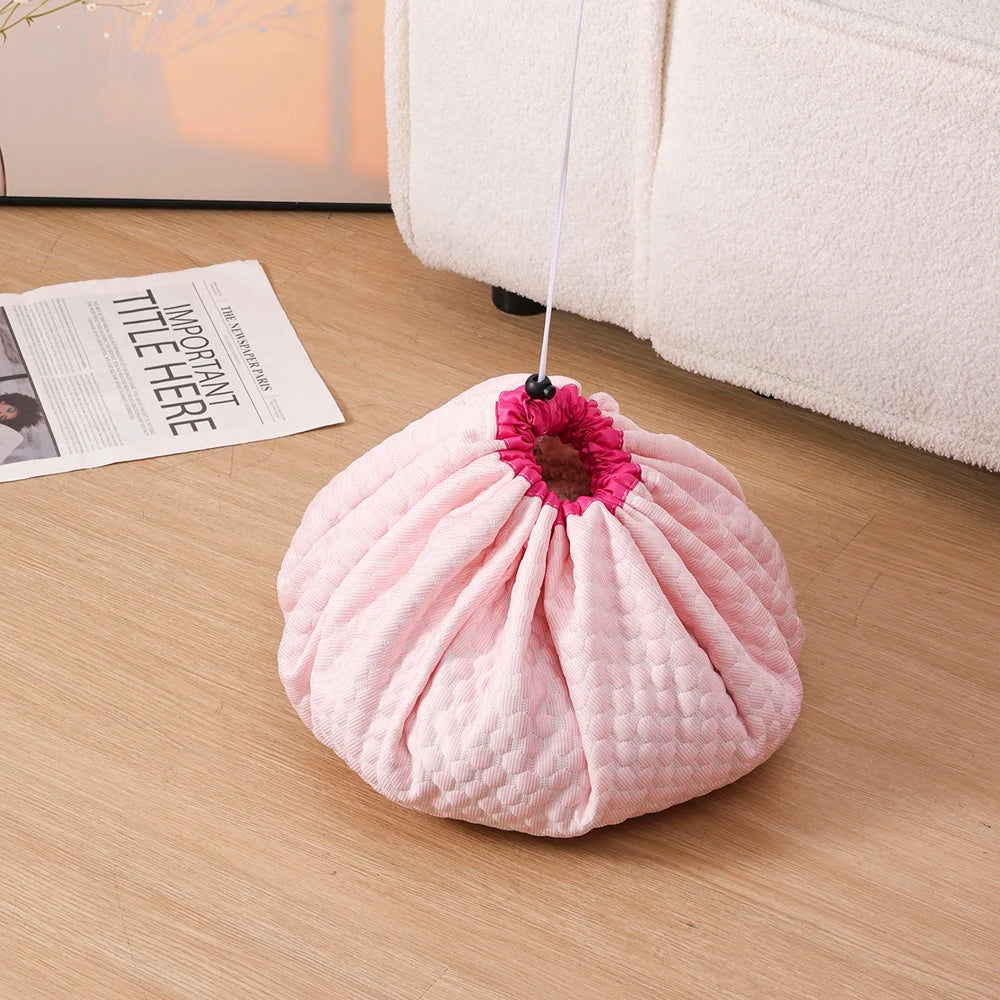 New Ice Silk Adjustable Dog Sofa Mat Summer Cooling Pet Cover Breathable Round Small Cat Bed Cushion Accessories