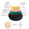Plush Round Pet Bed