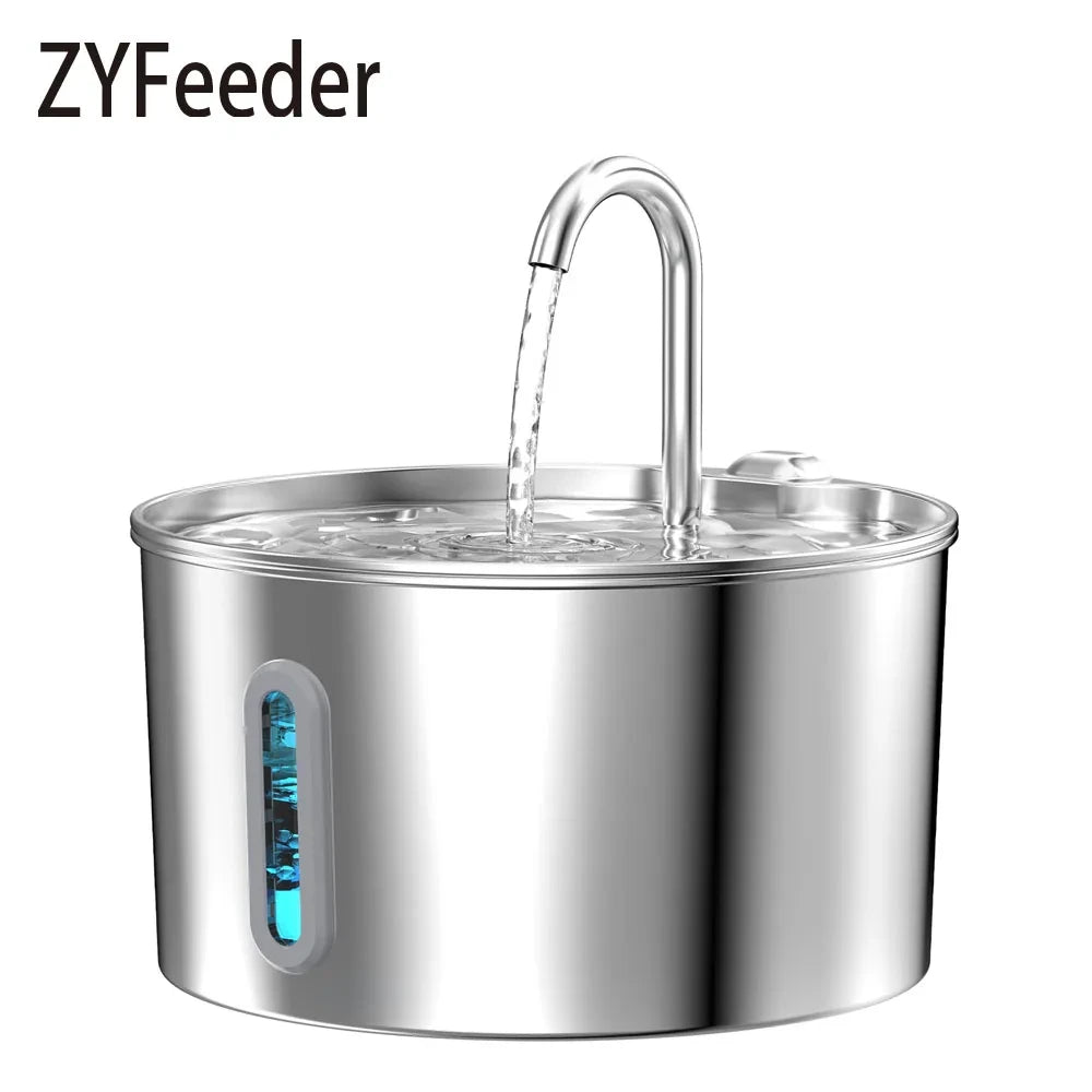 Stainless Steel Pet Water Fountain